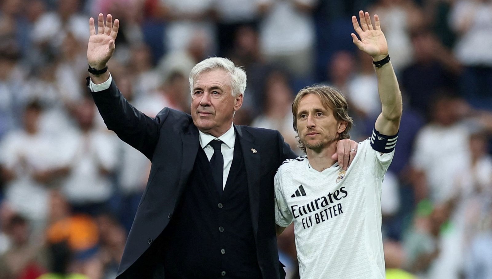 Ancelotti ve Modric’ten Real Madrid’e veda