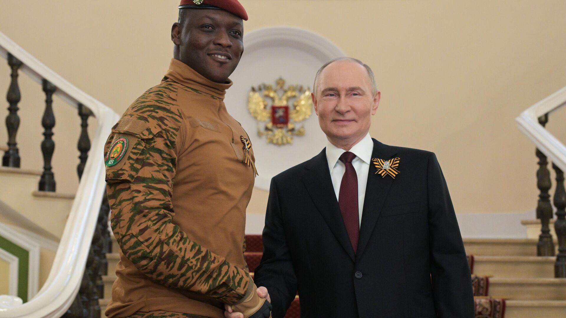 Putin Burkina Faso Cumhurbaşkanı İbrahim Traore ile görüştü