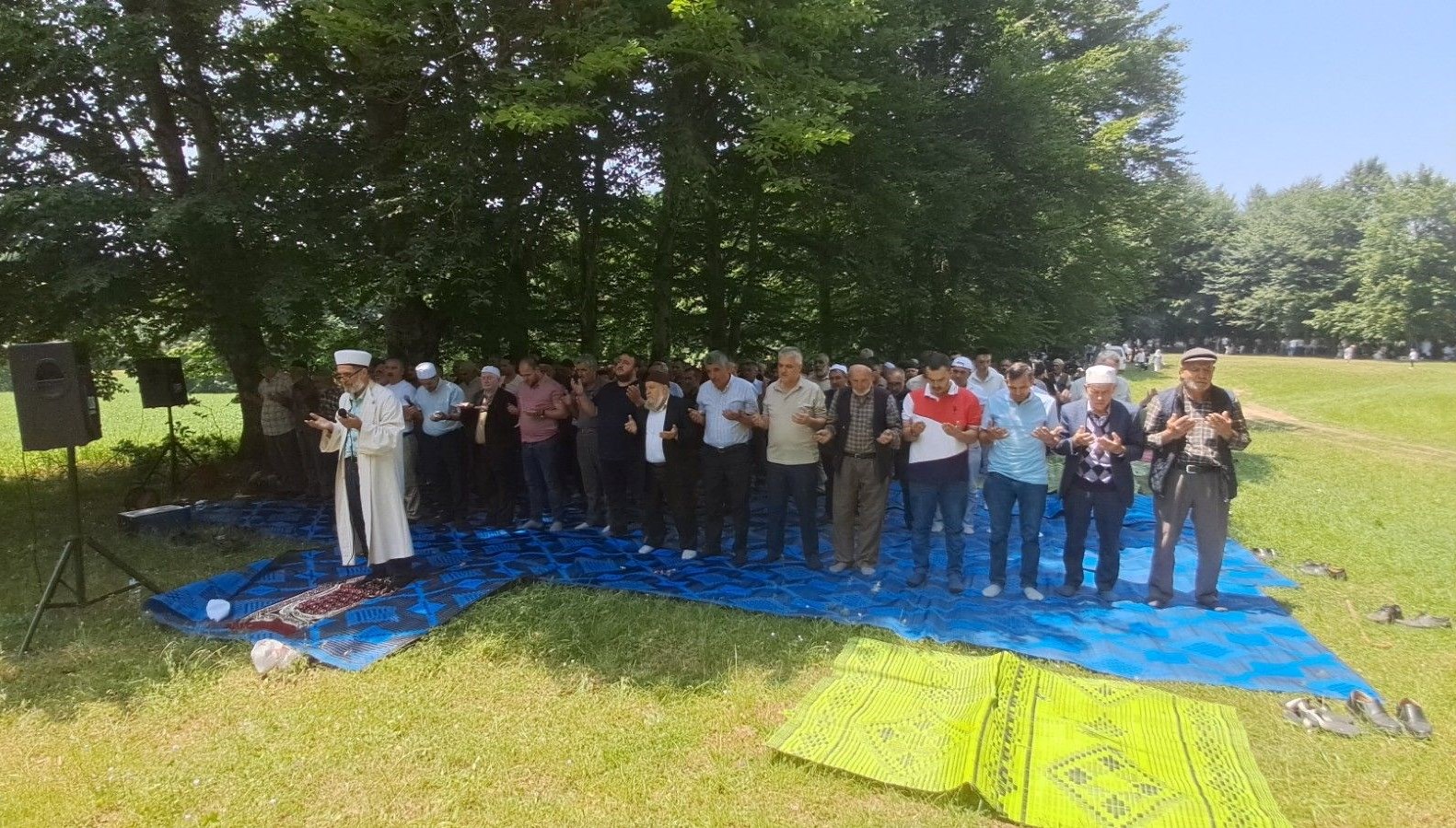 Bilecik’te asırlık gelenek: Onlarca kişi Yağmur ve şükür duasına katıldı