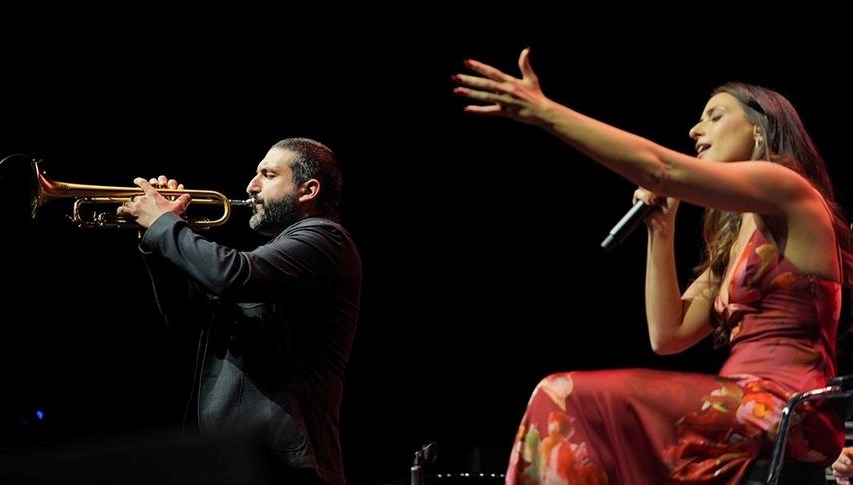 İbrahim Maalouf ve Hiba Tawaji İstanbul’da konser verdi