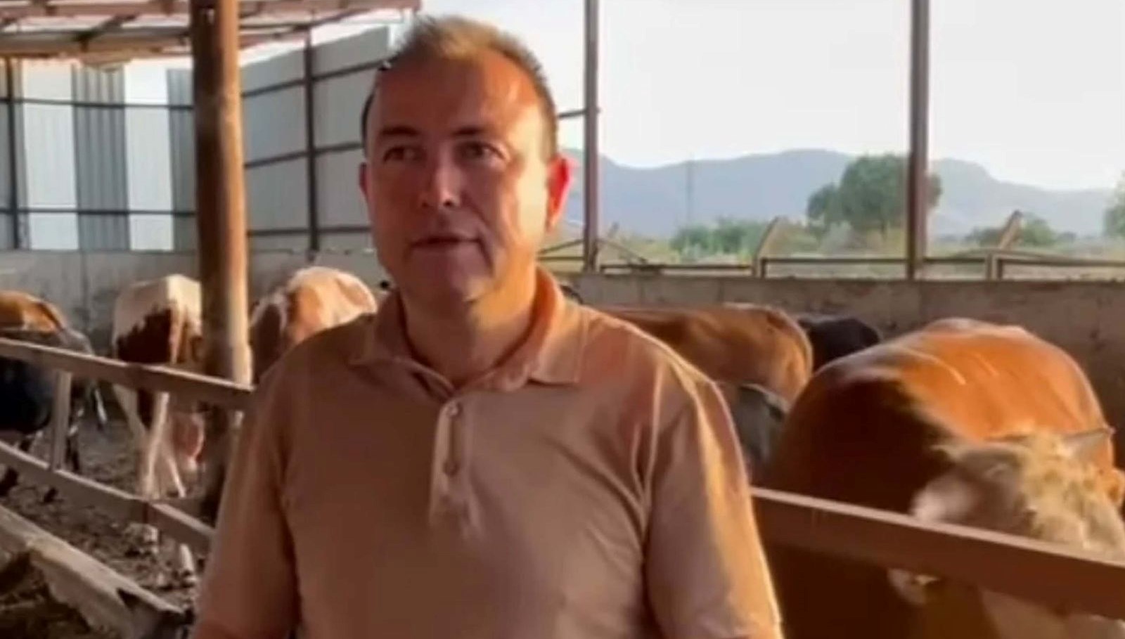 Sattığı kurbanlığın fotoğrafını çekerken canından oldu