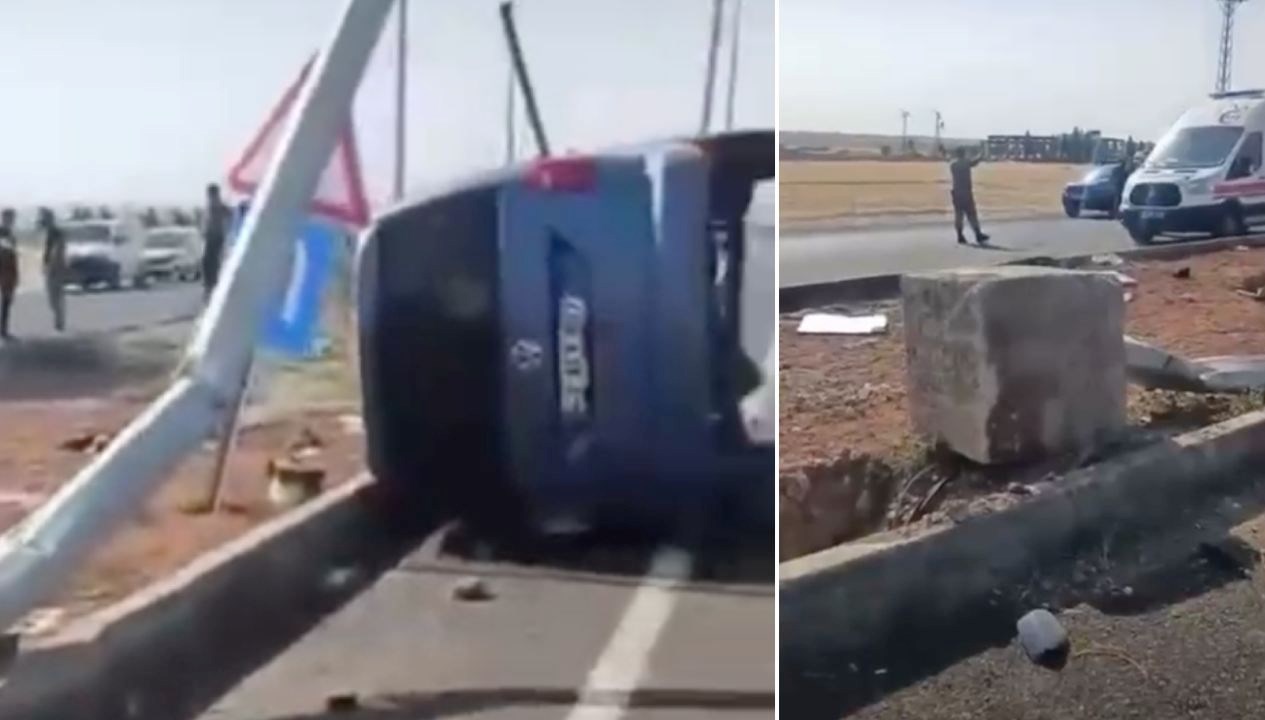 Batman’da hafif ticari araç elektrik direğine çarptı: 2 ölü, 4 yaralı
