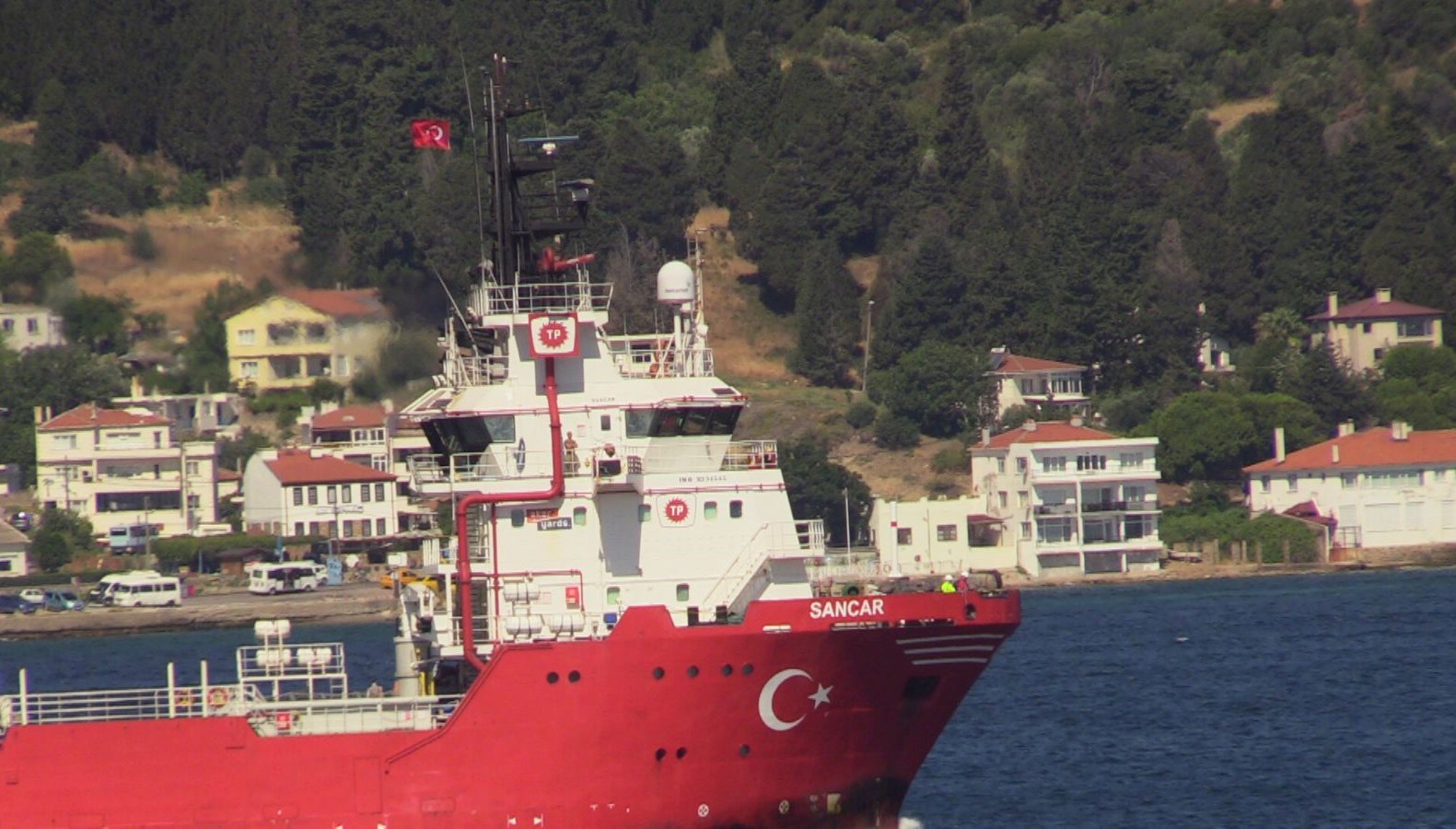 Dokuz aylık görevini tamamlayan Oruç Reis, Filyos’a demirledi