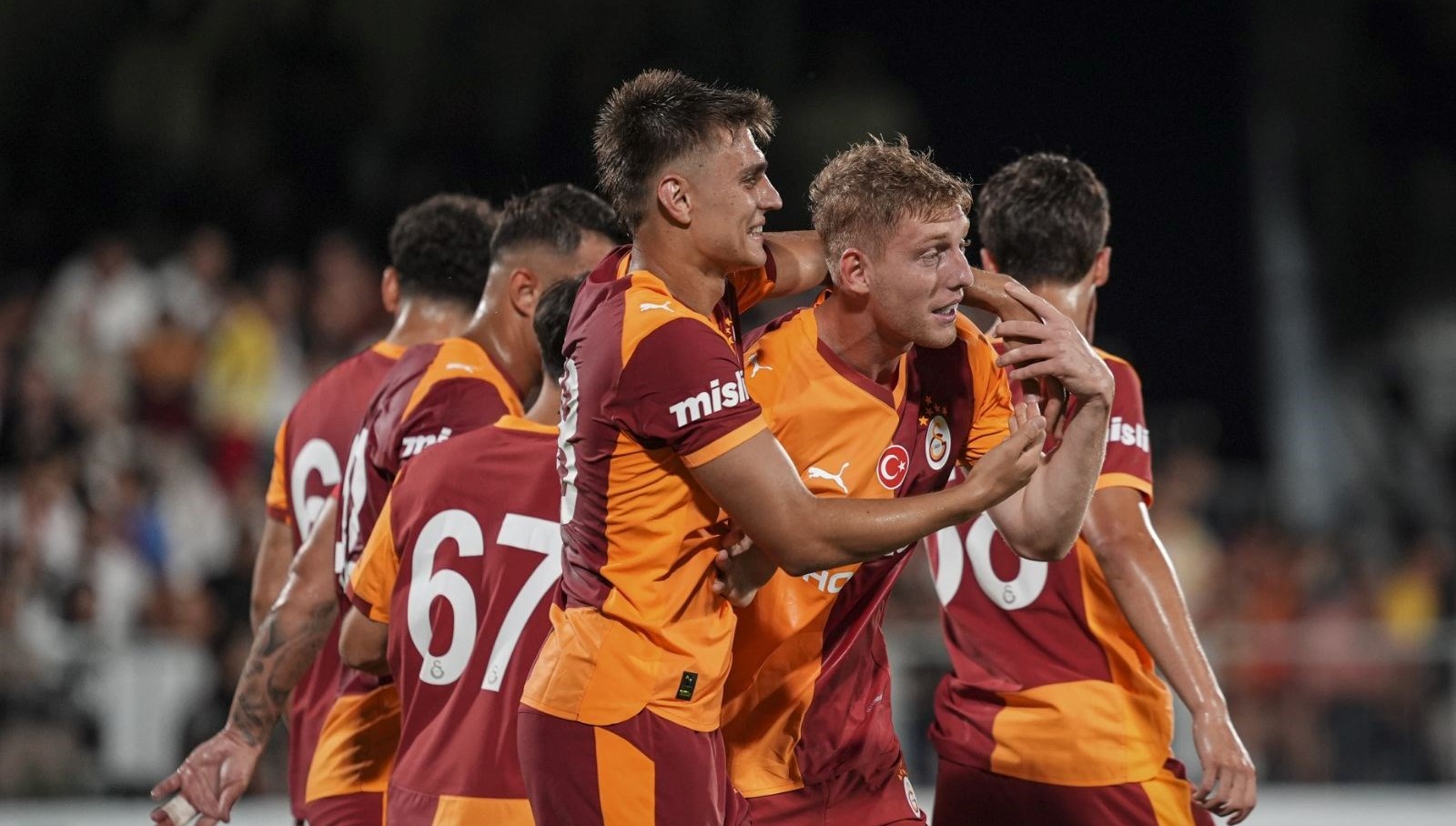 Galatasaray 7 gollü hazırlık maçında Ümraniyespor’u mağlup etti