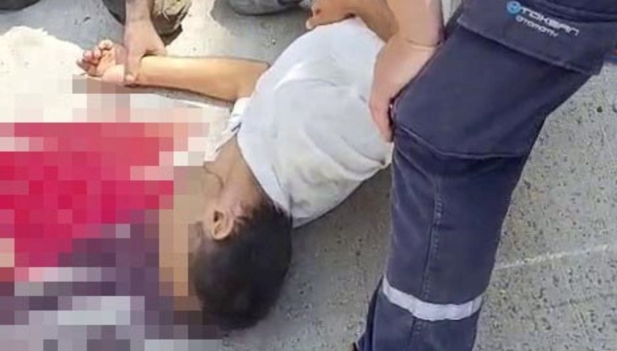 Korkunç ölüm: Tamircileri izlerken başı damper kapağına sıkıştı