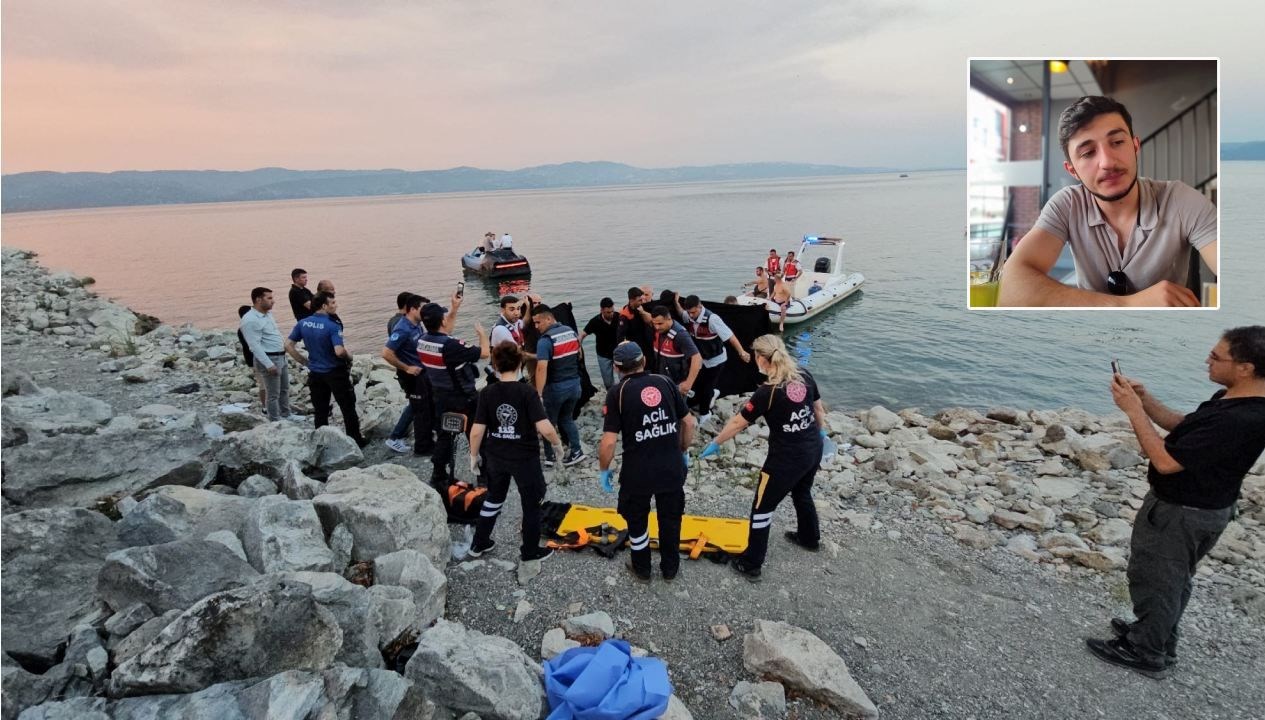 Sapanca Gölü’ne giren 21 yaşındaki genç boğuldu