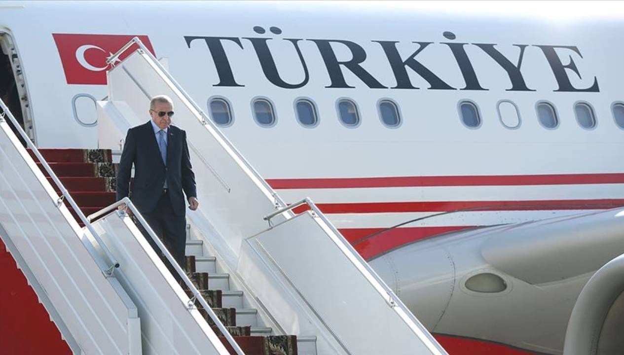 Cumhurbaşkanı Erdoğan, Şanghay zirvesi için Çin’e gitti