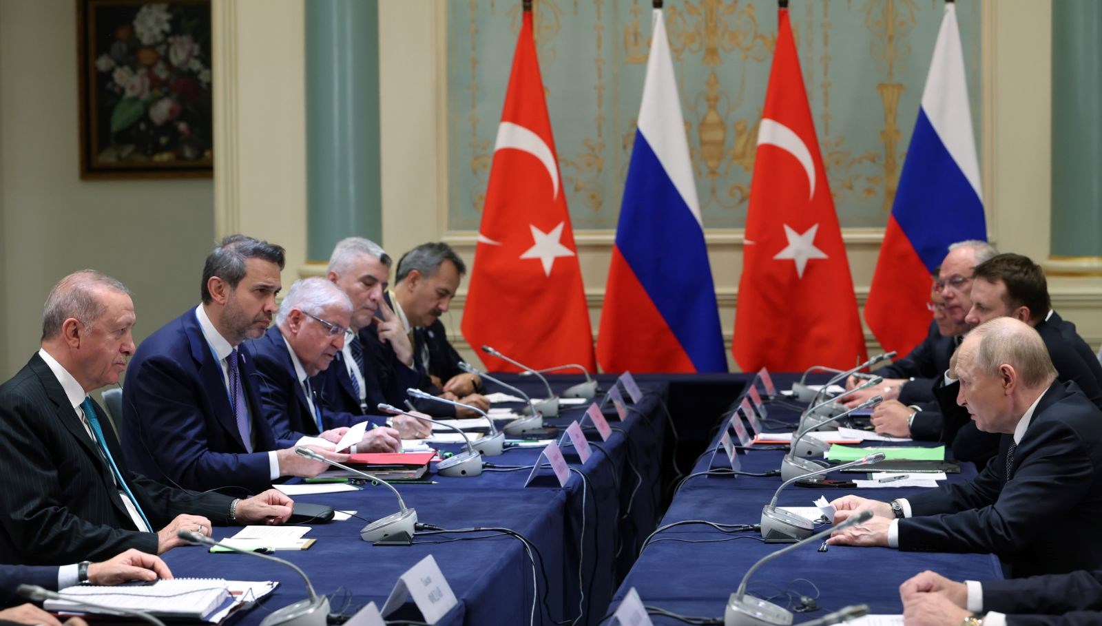 Cumhurbaşkanı Erdoğan Çin’de Putin’le bir araya geldi