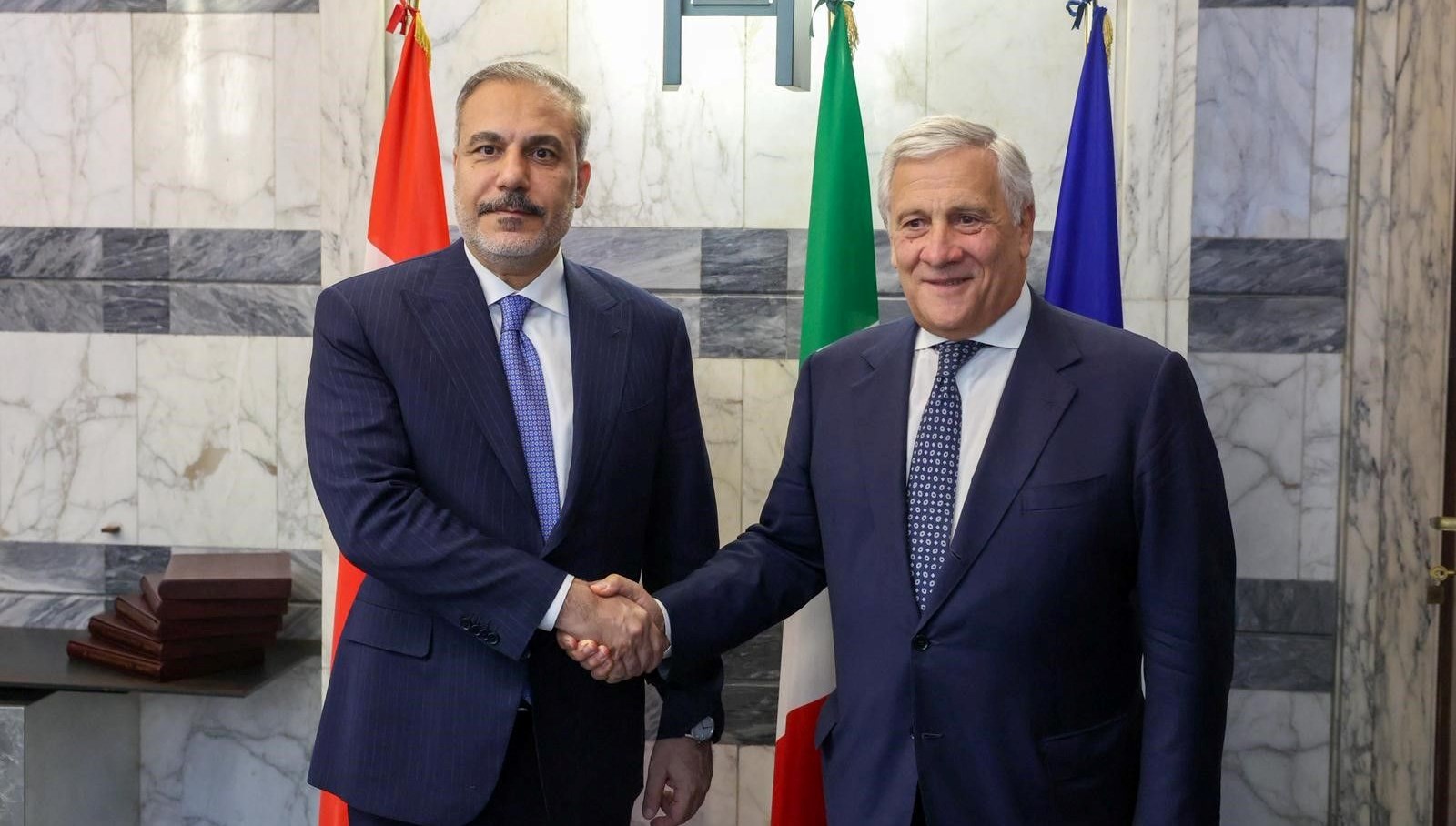 Dışişleri Bakanı Fidan İtalya’da: Mevkidaşı Tajani ile bir araya geldi
