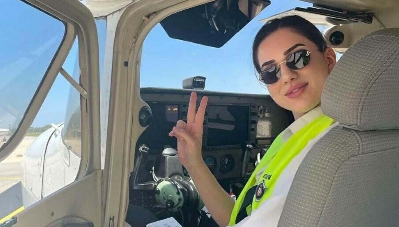 Eğitim uçağı düşmüştü: Pilot adayı Berfu toprağa verildi
