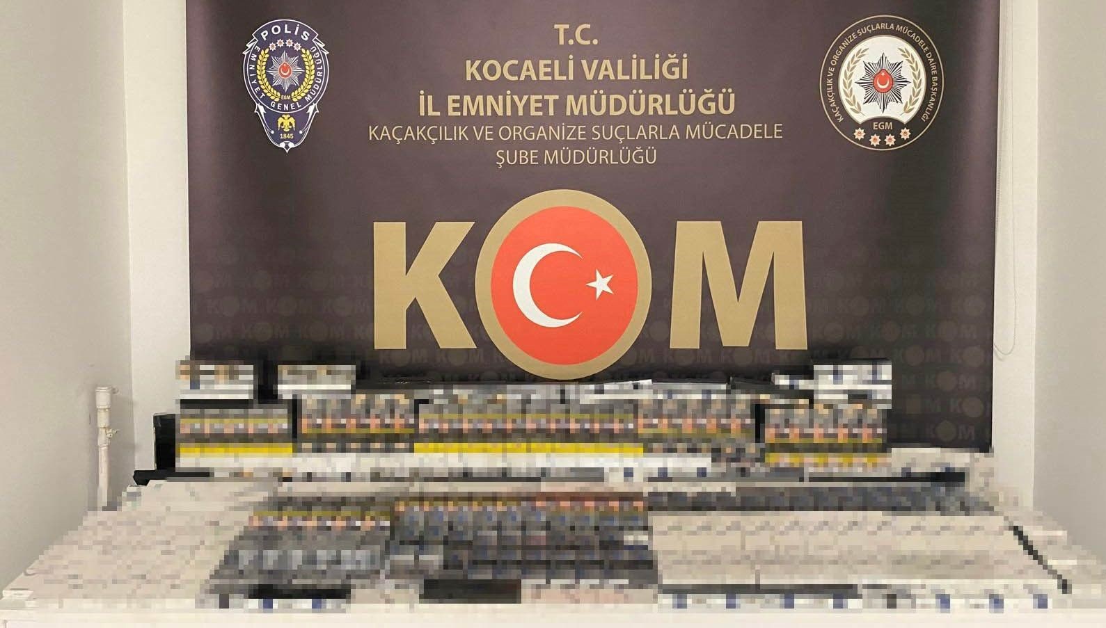 Gümrük kaçağı 700 paket sigara ele geçirildi: 1 gözaltı