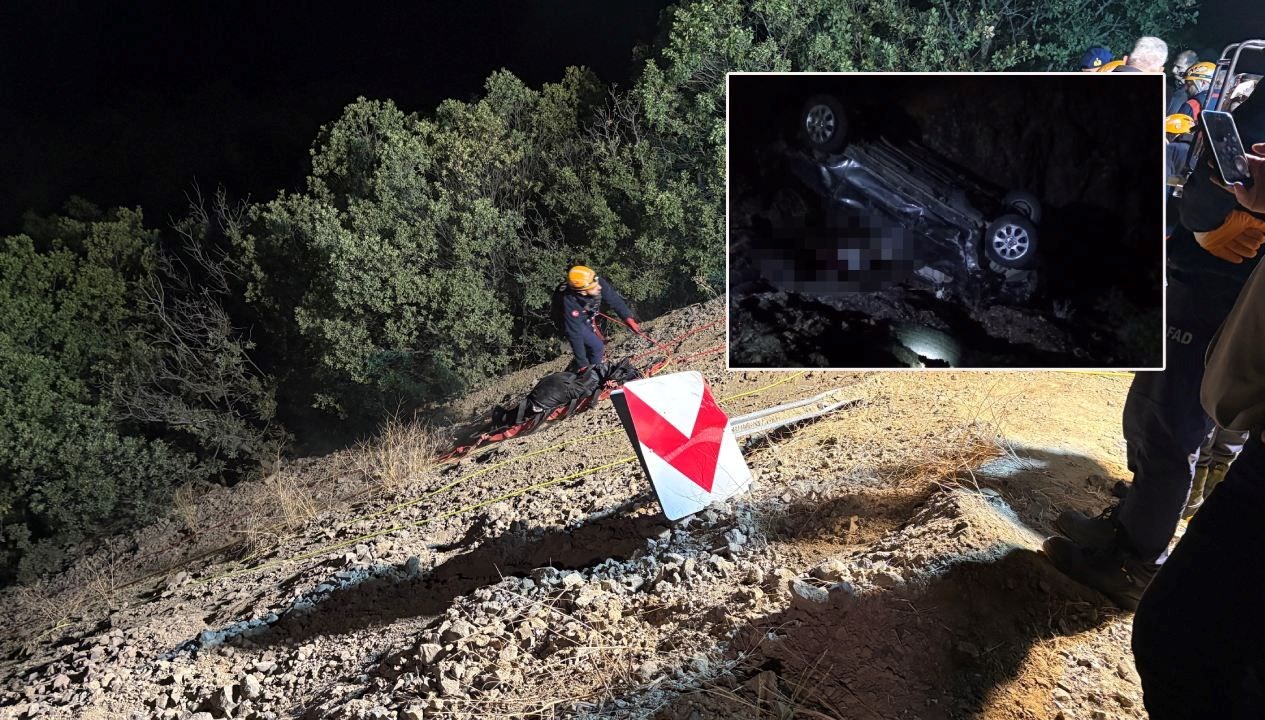 Sivas’ta feci kaza: Uçuruma yuvarlanan araçtaki 4 kişi öldü