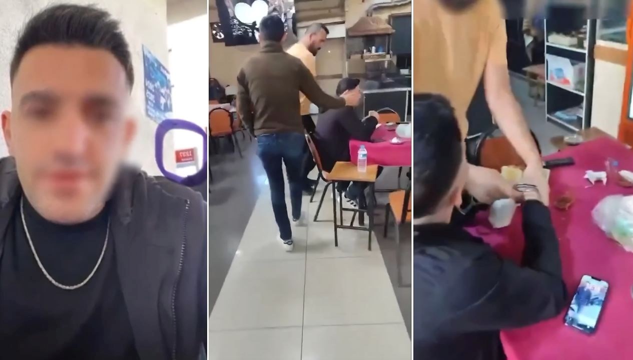 25 yıl hapisle aranan firariyi, canlı yayındaki sokak tabelası yakalattı