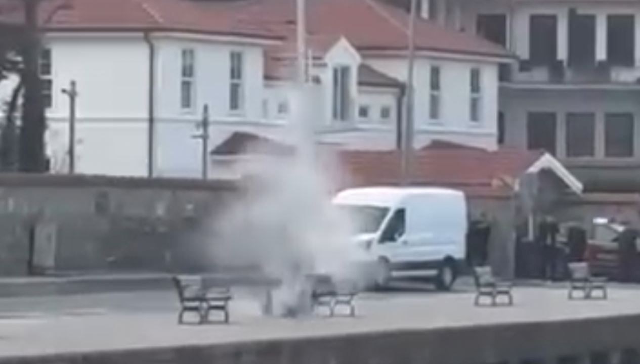 Başkonsolosluk önünde şüpheli valiz paniği