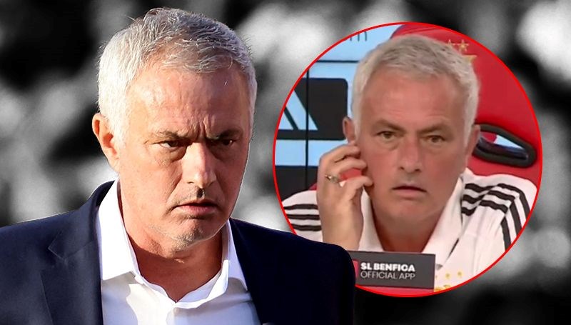 Jose Mourinho’yu basın toplantısında kızdıran soru: “Sürekli komşunuzla ilgileniyorsunuz”