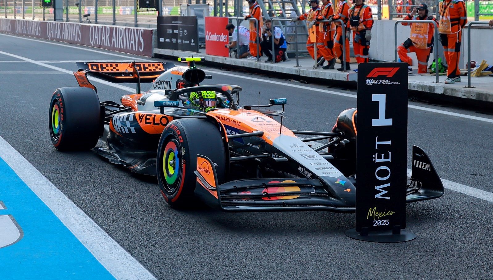 Meksika’da “pole” Lando Norris’in