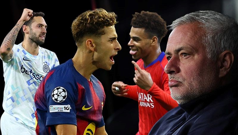 Ne gece ama: Mourinho yıkıldı, Hakan Çalhanoğlu fileleri sarstı, Şampiyonlar Ligi’nde 43 gollük resital gerçekleşti!