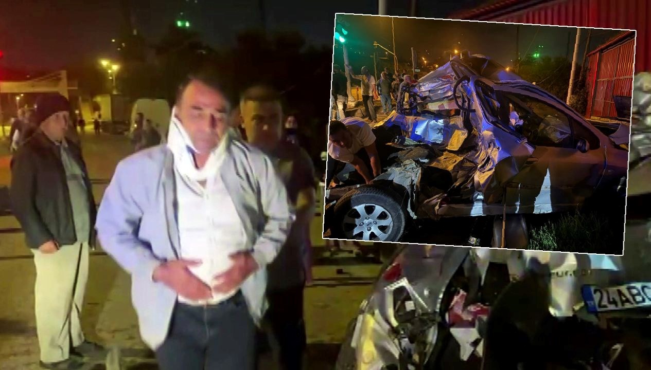 Şoför mahalli dışında hiçbir şey kalmadı, yürüyerek ambulansa gitti