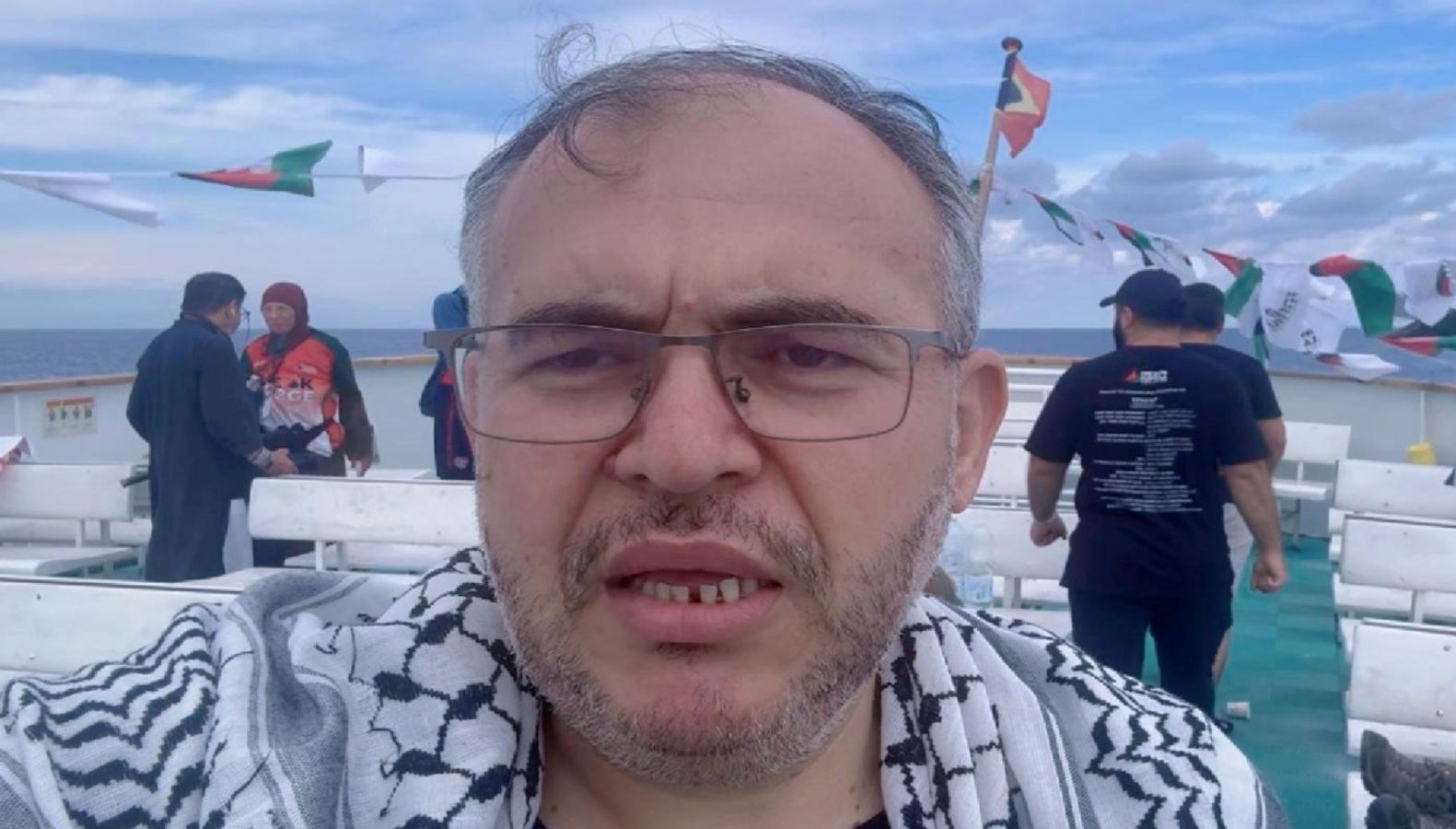 Sumud’dan sonra Özgürlük Filosu yolda: Türk vekil Çalışkan gemideki durumu NTV’ye anlattı