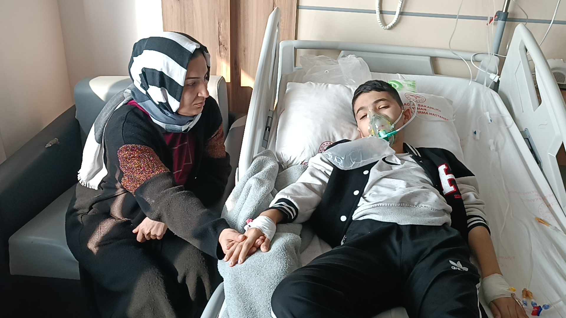 54 gündür öksüren Muhammed İstanbul’a sevk edildi