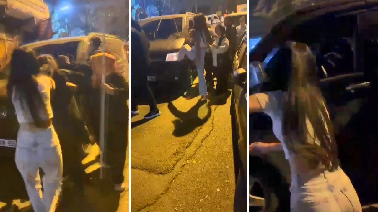 İstanbul’da kadına şiddete mahalleliden müdahale