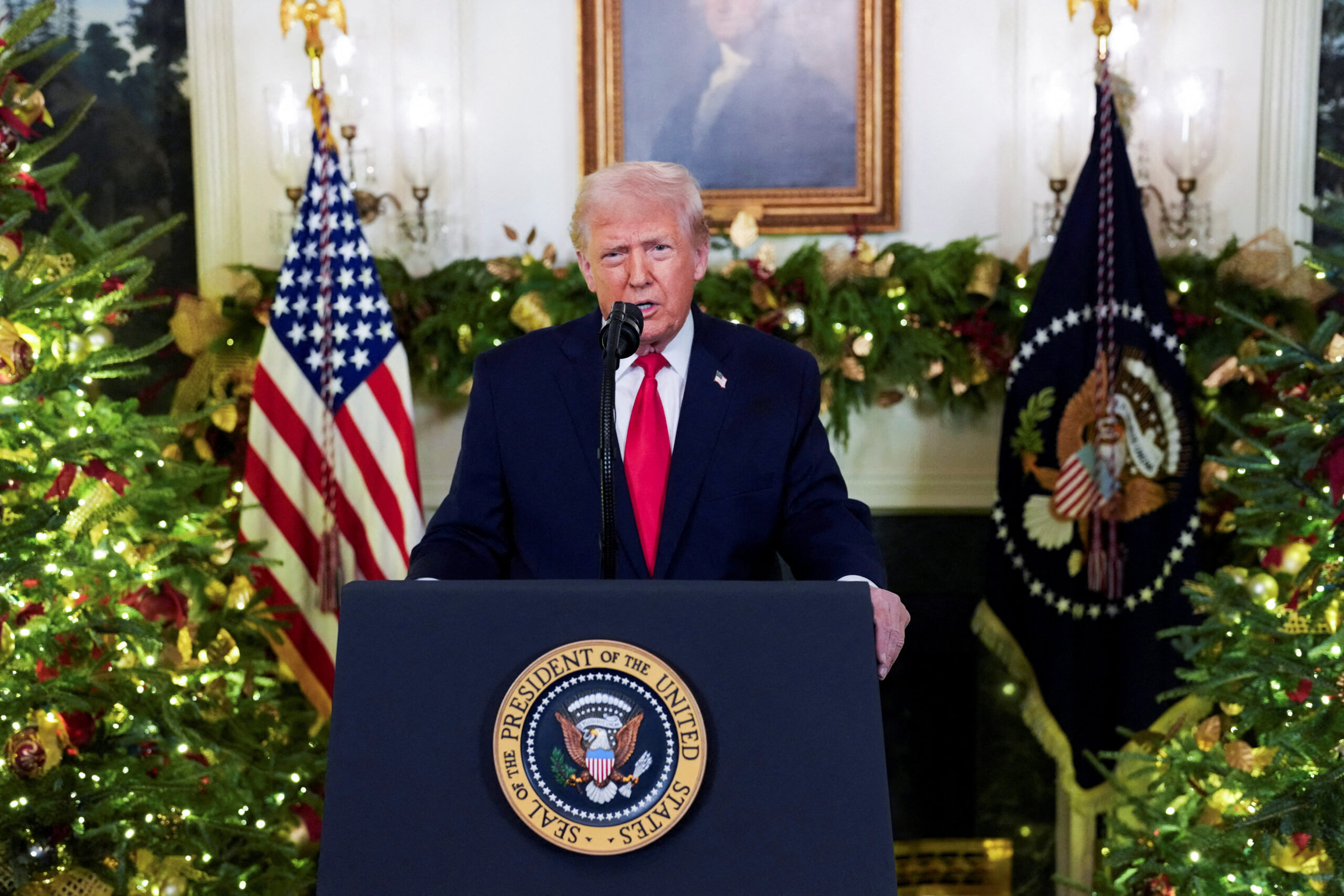 Trump ulusa seslendi. “En sevdiğim kelime gümrük tarifesi”