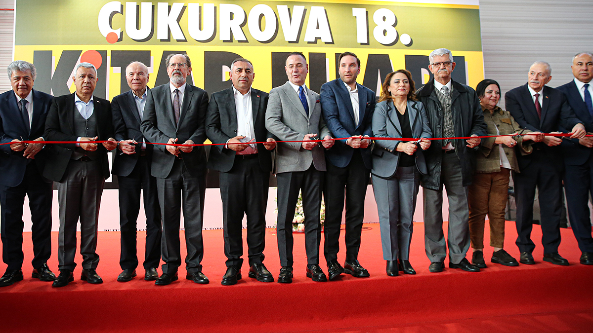 2026’nın ilk kitap fuarı Adana’da. Çukurova 18’inci Kitap Fuarı açıldı