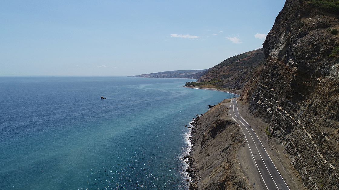 En iyi rotalar arasında, Uçmakdere yolu ulaşıma açıldı