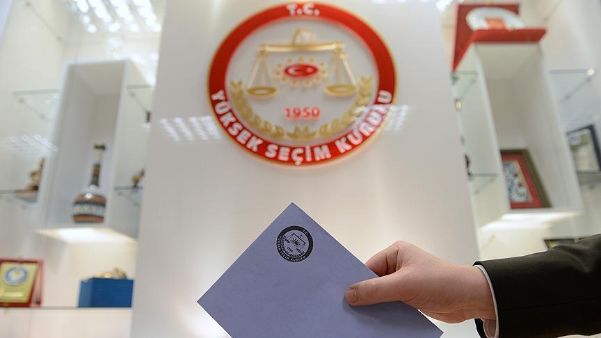 6 beldede 7 Haziran için seçim hazırlığı başladı. Partilerin oy pusulasındaki yerleri belirlendi