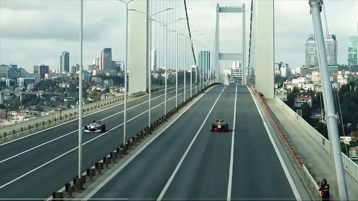 Formula 1 yeniden Türkiye’de. Araç Galataport’tan yola çıkacak