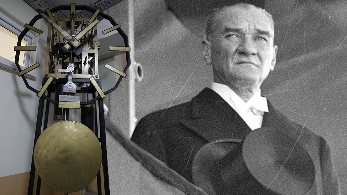 45 yıl önce Atatürk’ün anısına yapıldı. Samsun’daki ayaklı saat ilk günkü gibi çalışıyor