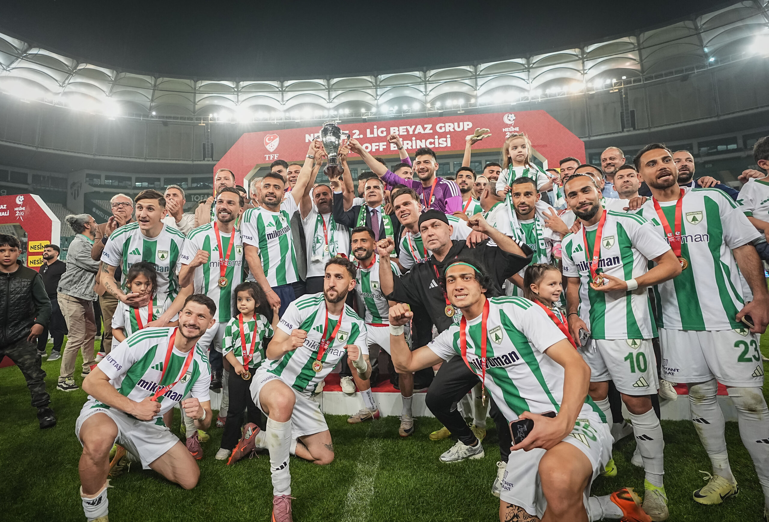 Bölgesel Amatör Lig’den başlayan yolculuğun sıradaki durağı 1. Lig