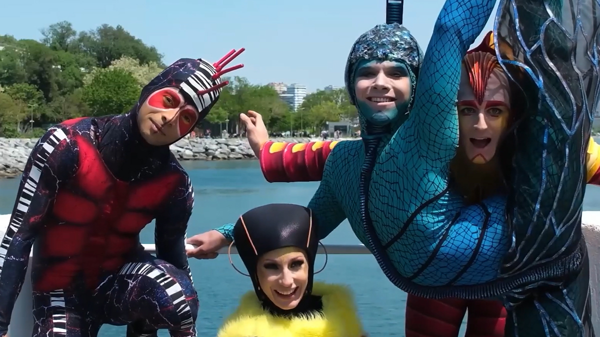 Cirque du Soleil ekibi 10 yıl aranın ardından İstanbul’da