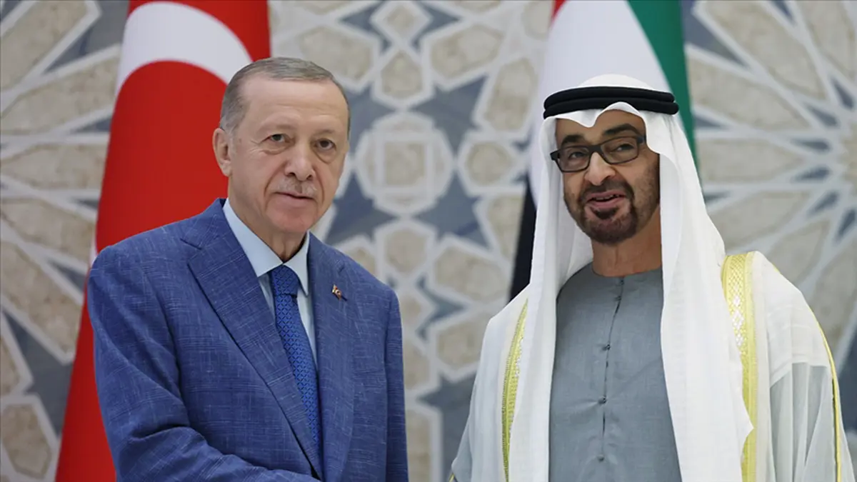 Cumhurbaşkanı Erdoğan, BAE lideri Nahyan ile görüştü