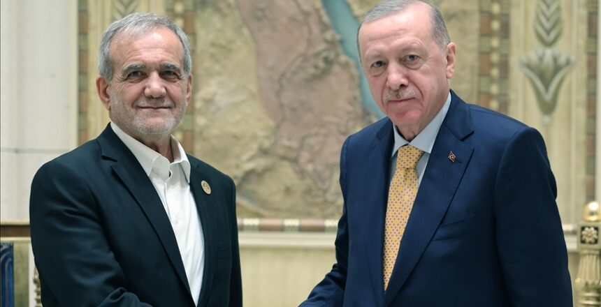 Cumhurbaşkanı Erdoğan, İranlı mevkidaşı Pezeşkiyan’la görüştü