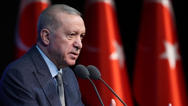 Cumhurbaşkanı Erdoğan’dan şehit ailesine başsağlığı mesajı
