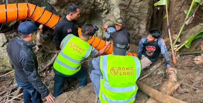 Laos’ta köylüler mağaraya girdi, 1 haftadır kurtarılmayı bekliyorlar