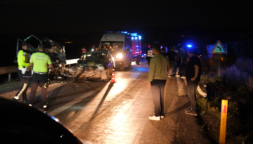 Mersin’de zincirleme kaza. 1 ölü, 5 yaralı