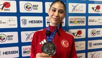 Milli sporcu Zümra Rezzan İm’den gümüş madalya