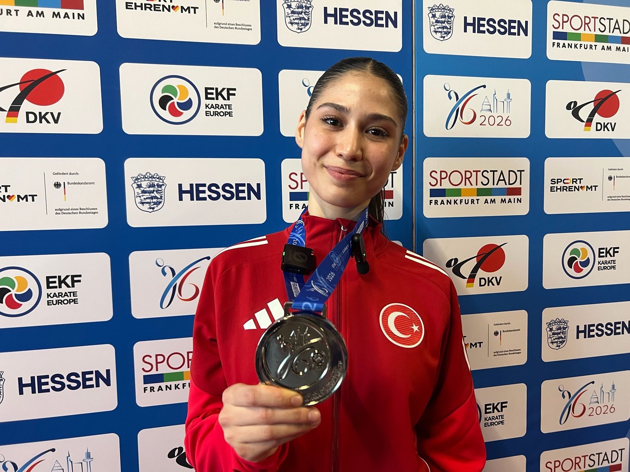 Milli sporcu Zümra Rezzan İm’den gümüş madalya