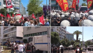 Özgür Özel’in İzmir mitinginde gerginlik