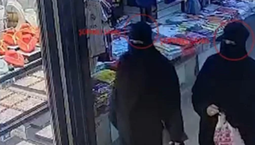 Tanınmamak için çarşaf giydiler, 45 saatlik görüntü izlenerek yakalandılar
