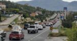 Tatilci akını devam ediyor: 22 kilometre araç kuyruğu oluştu