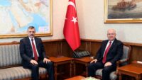 Ankara’da önemli görüşme. İçişleri Bakanı Çiftçi, Milli Savunma Bakanı Güler’i ziyaret etti