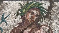 Bakan Ersoy’dan Aspendos müjdesi. Genç Eurymedon mozaiği ortaya çıkarıldı