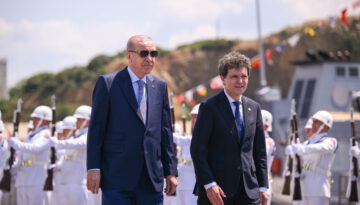 Cumhurbaşkanı Erdoğan, Romanya Cumhurbaşkanı Nicuşor Dan ile görüştü