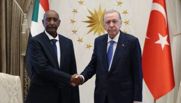 Cumhurbaşkanı Erdoğan, Sudan Egemenlik Konseyi Başkanı Burhan ile görüştü