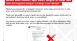 DMM’den ‘sahte belge’ uyarısı