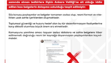 DMM’den ‘sahte belge’ uyarısı