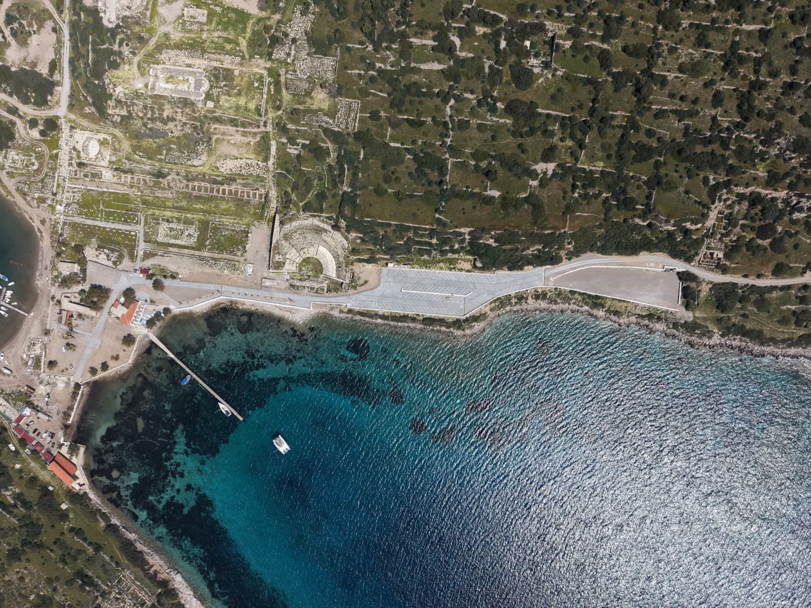 Ege ve Akdeniz’in birleştiği yer. Knidos Ören Yeri yenilendi